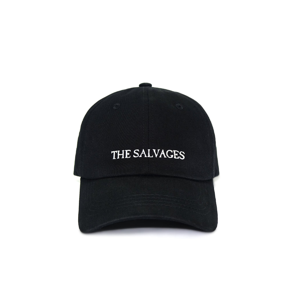 The Salvages Altar Cap in Black with Adjustable Back Strap