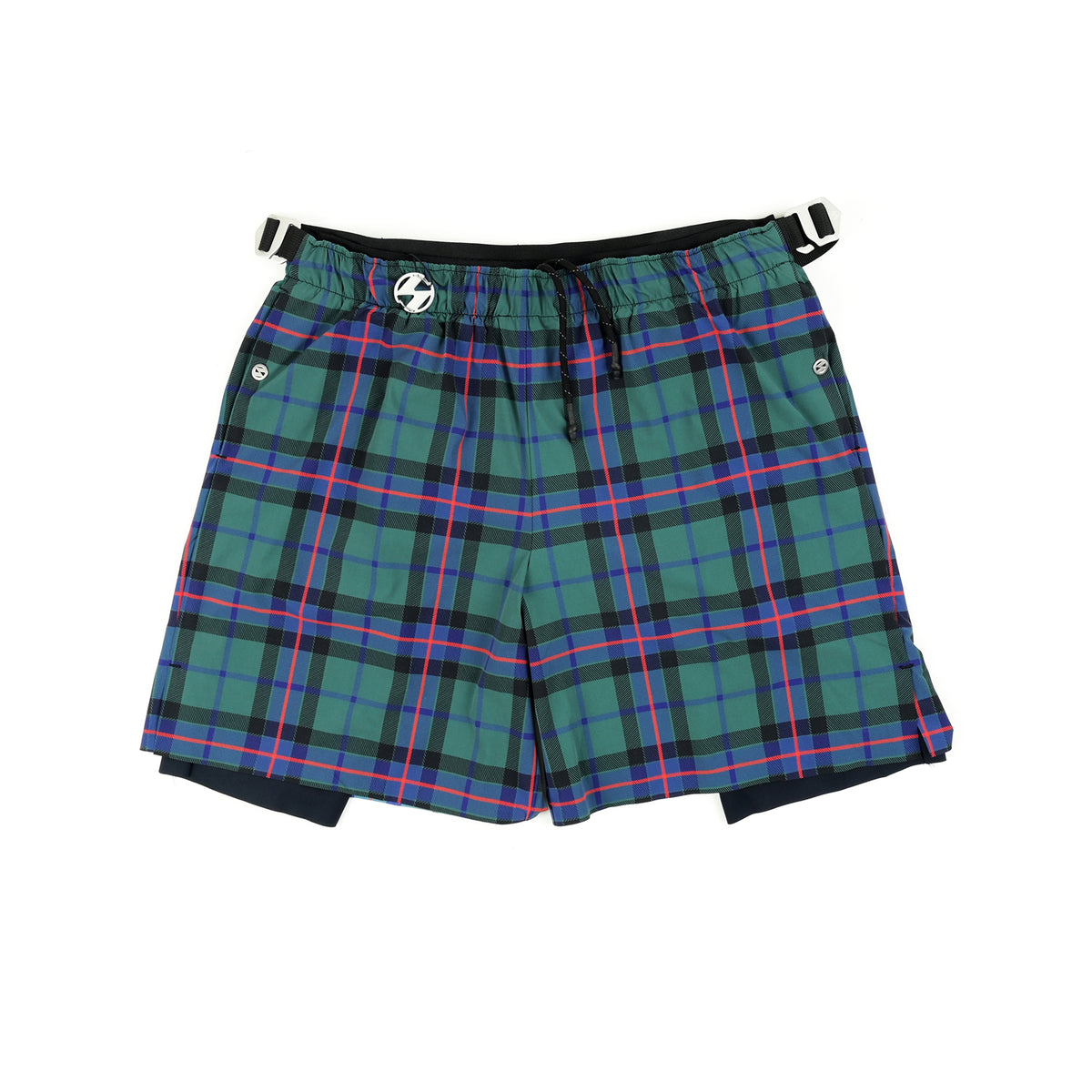 Mens green deals plaid shorts