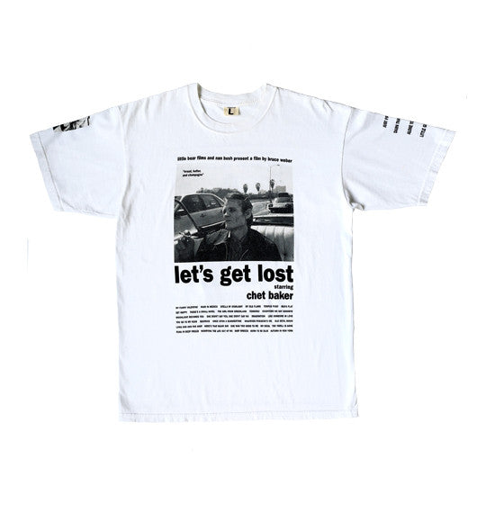 Bruce Weber ‘Let’s Get Lost’ starring Chet Baker T-Shirt by Weberbilt
