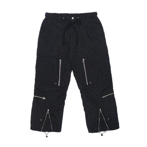 The Salvages Amorph Survival Parachute Pants in Black