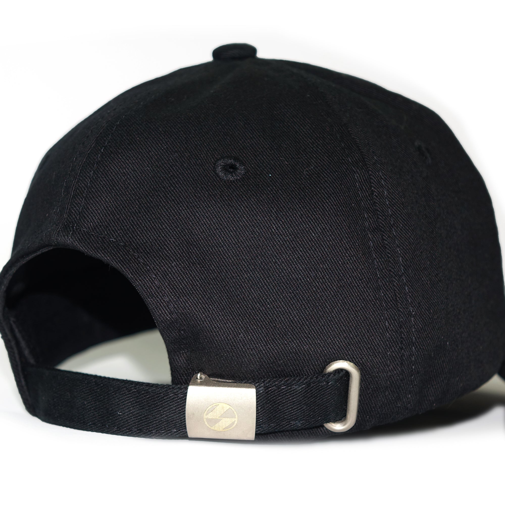 The Salvages Amorph Cap in Black with Adjustable Back Strap