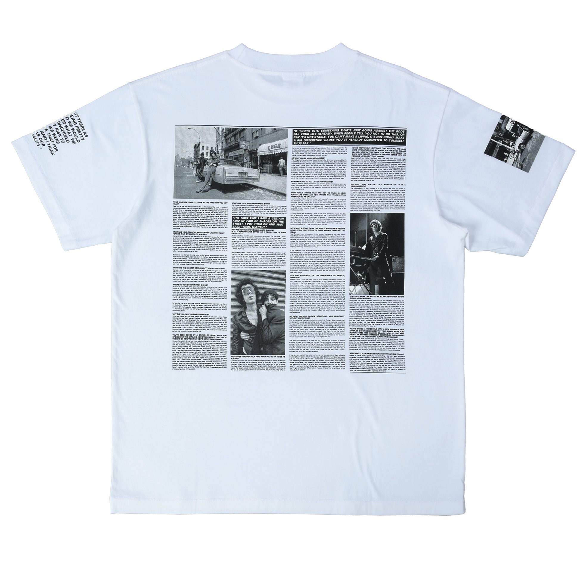 'NO PARTICULAR REASON' The Salvages x Suicide T-Shirt in White