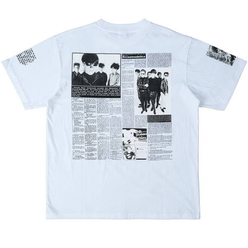 'NO PARTICULAR REASON' The Salvages x Bobby Gillespie T-Shirt in White