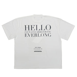 The Salvages 'Everlong' OS T-Shirt in White