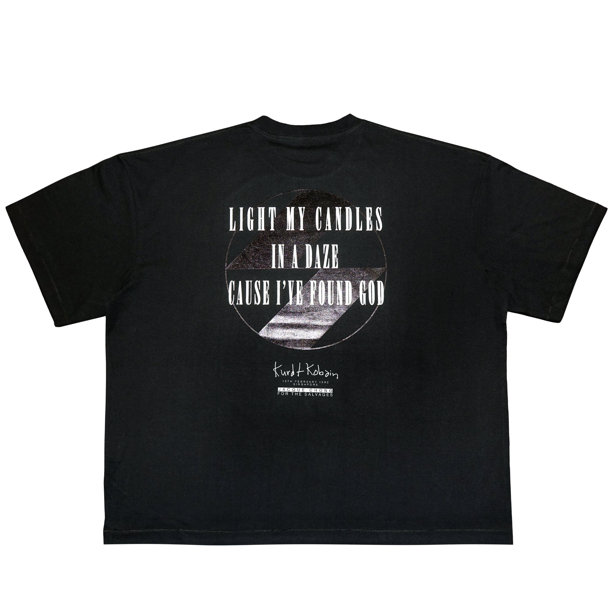 The Salvages 'Lithium' OS T-Shirt in Black