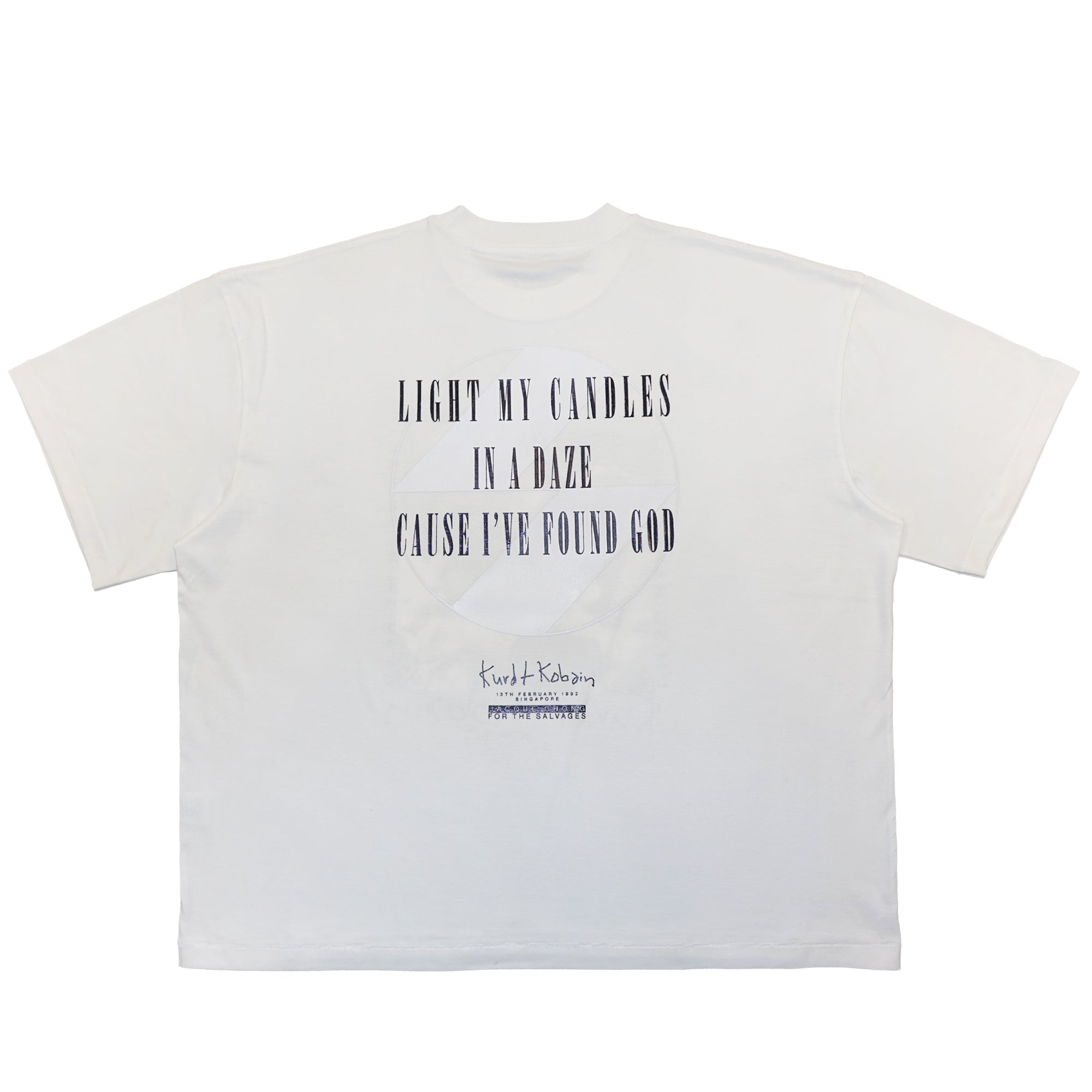 The Salvages 'Lithium' OS T-Shirt in White