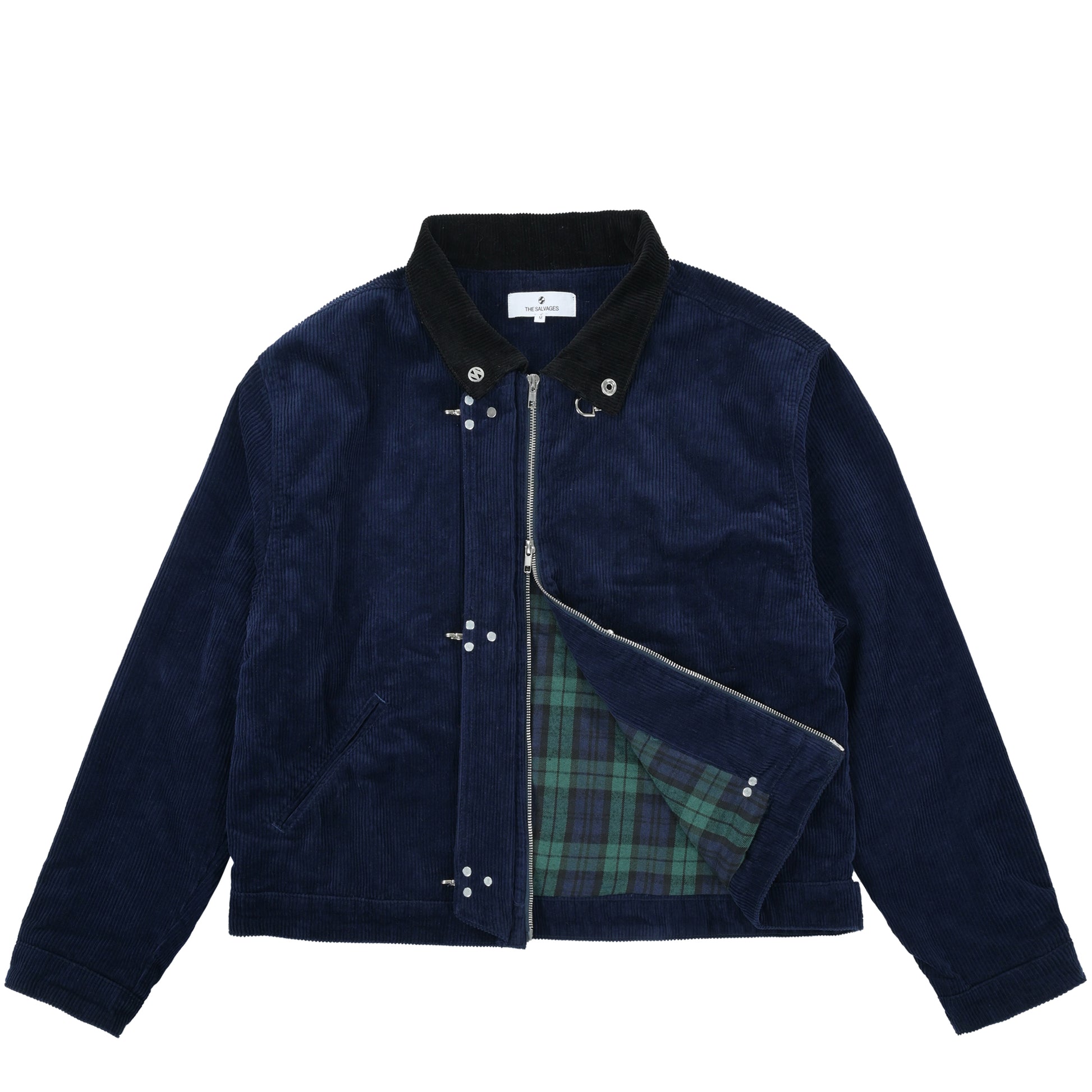 The Salvages ‘Real Lies’ Work Jacket with Fireman Closure