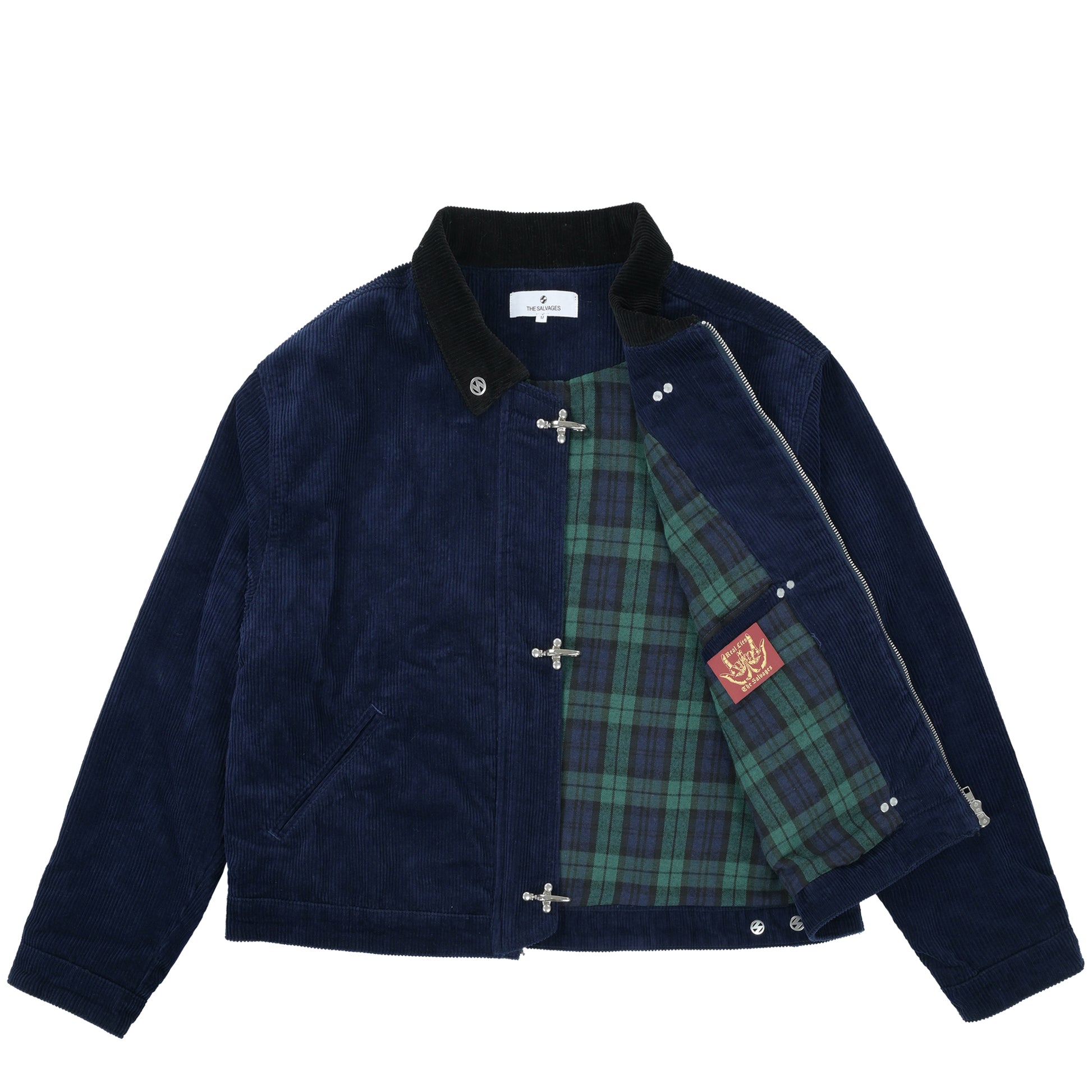 The Salvages ‘Real Lies’ Work Jacket with Fireman Closure