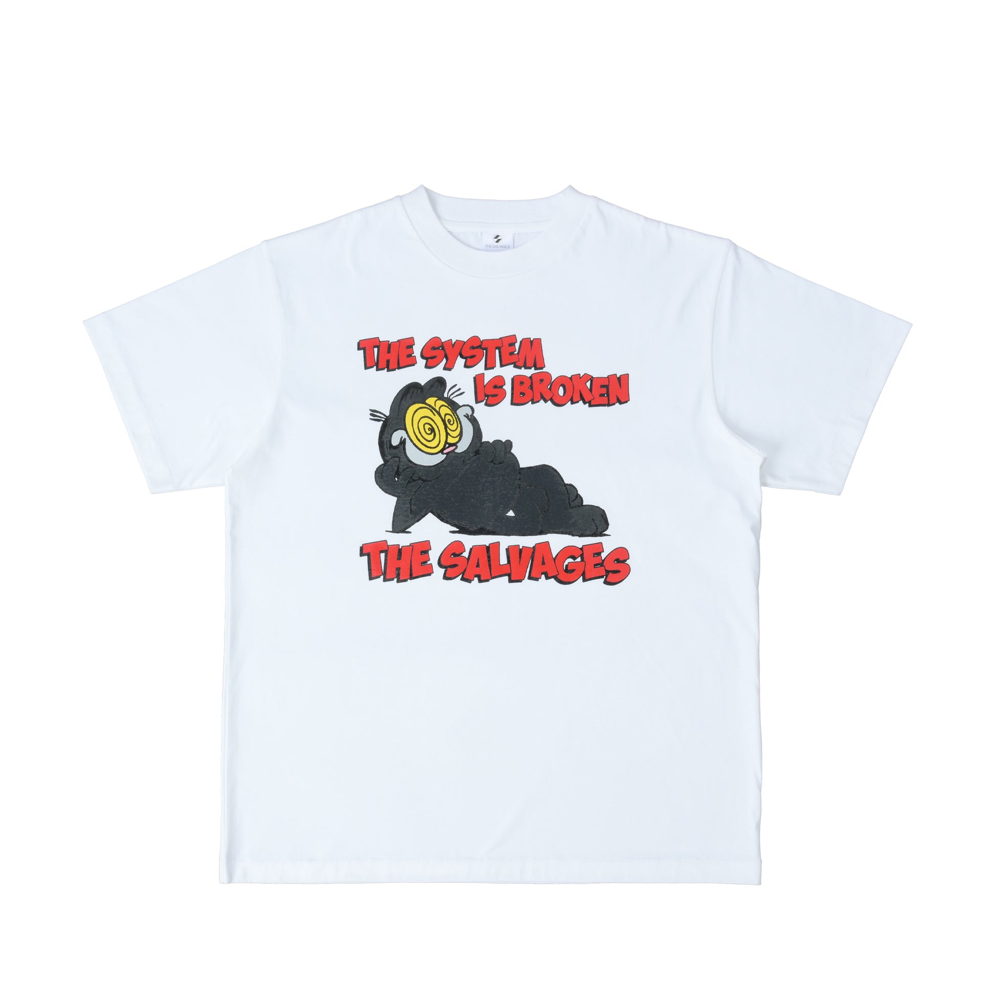 The Salvages 'Real Lies' Crazy Cat System T-Shirt
