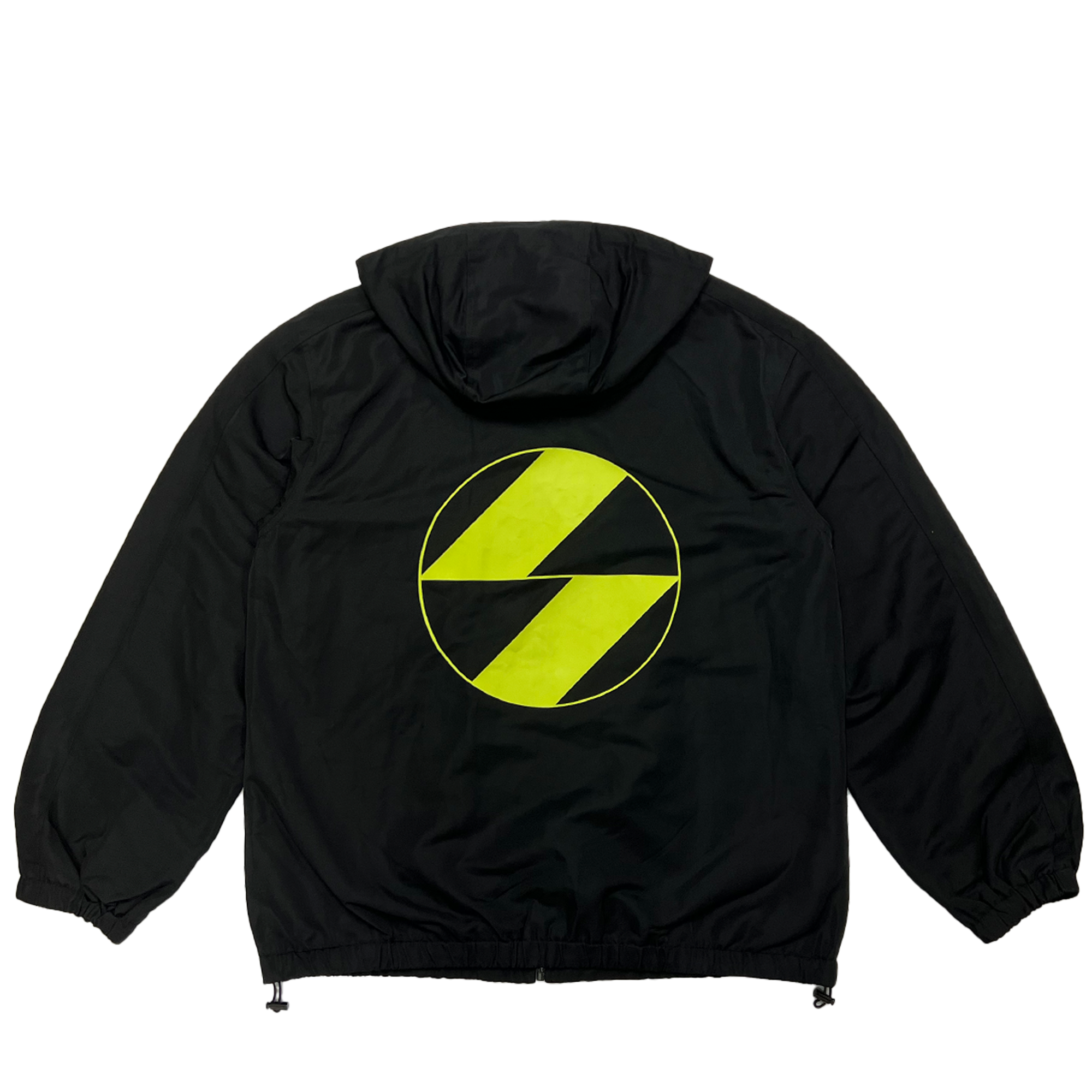 The Salvages 'Sublime' Classic Emblem Windbreaker in Black