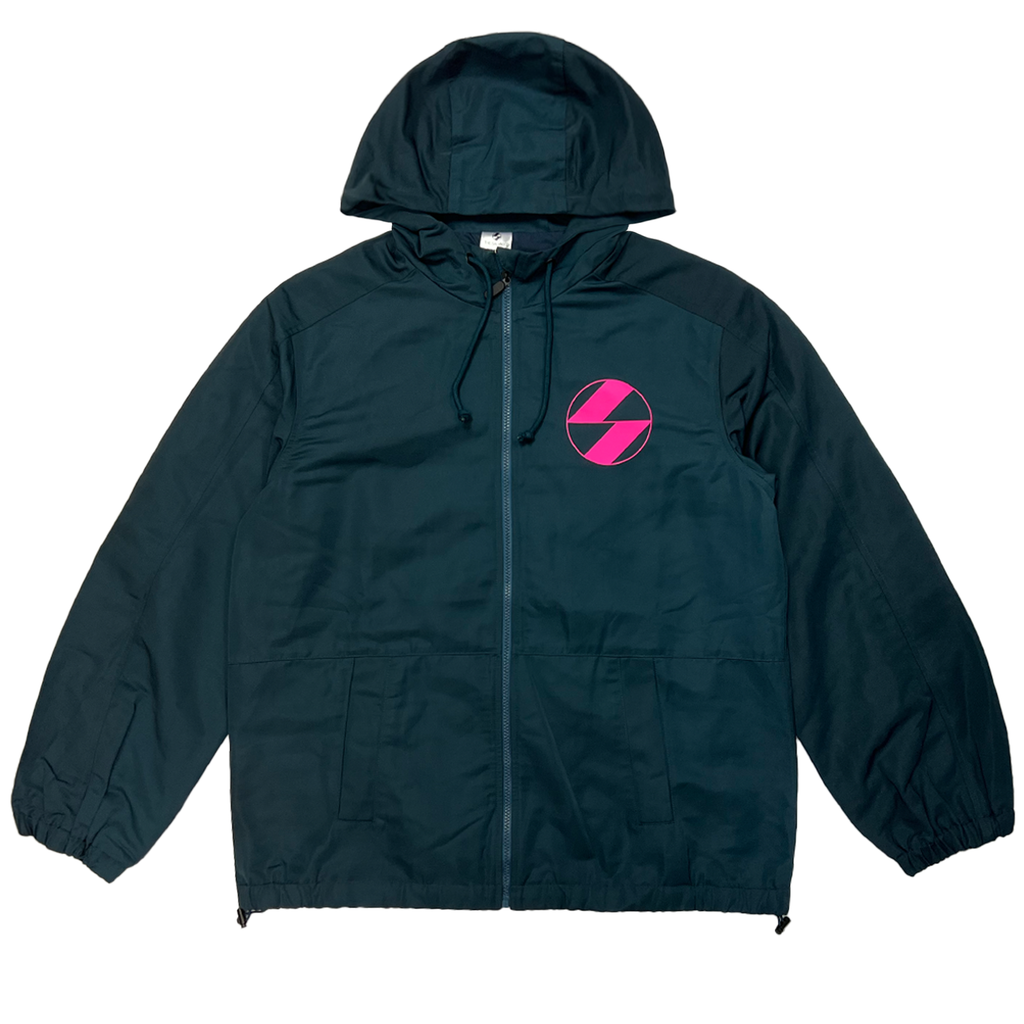 The Salvages 'Sublime' Classic Emblem Windbreaker in Blue