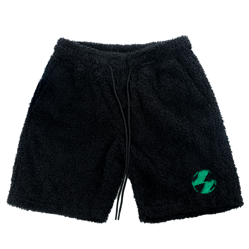 The Salvages 'Sublime' Teddy Shorts in Black