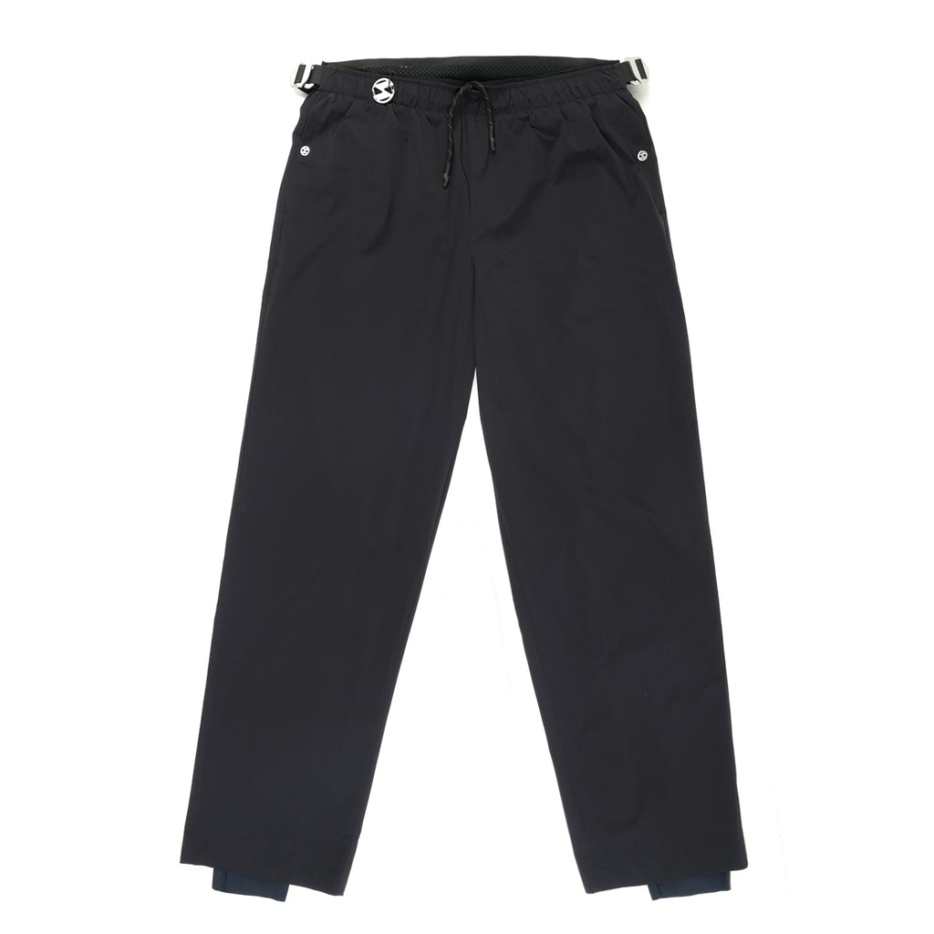 The Salvages SS22 Liberty Bondage 24HR Runner Pants in Black