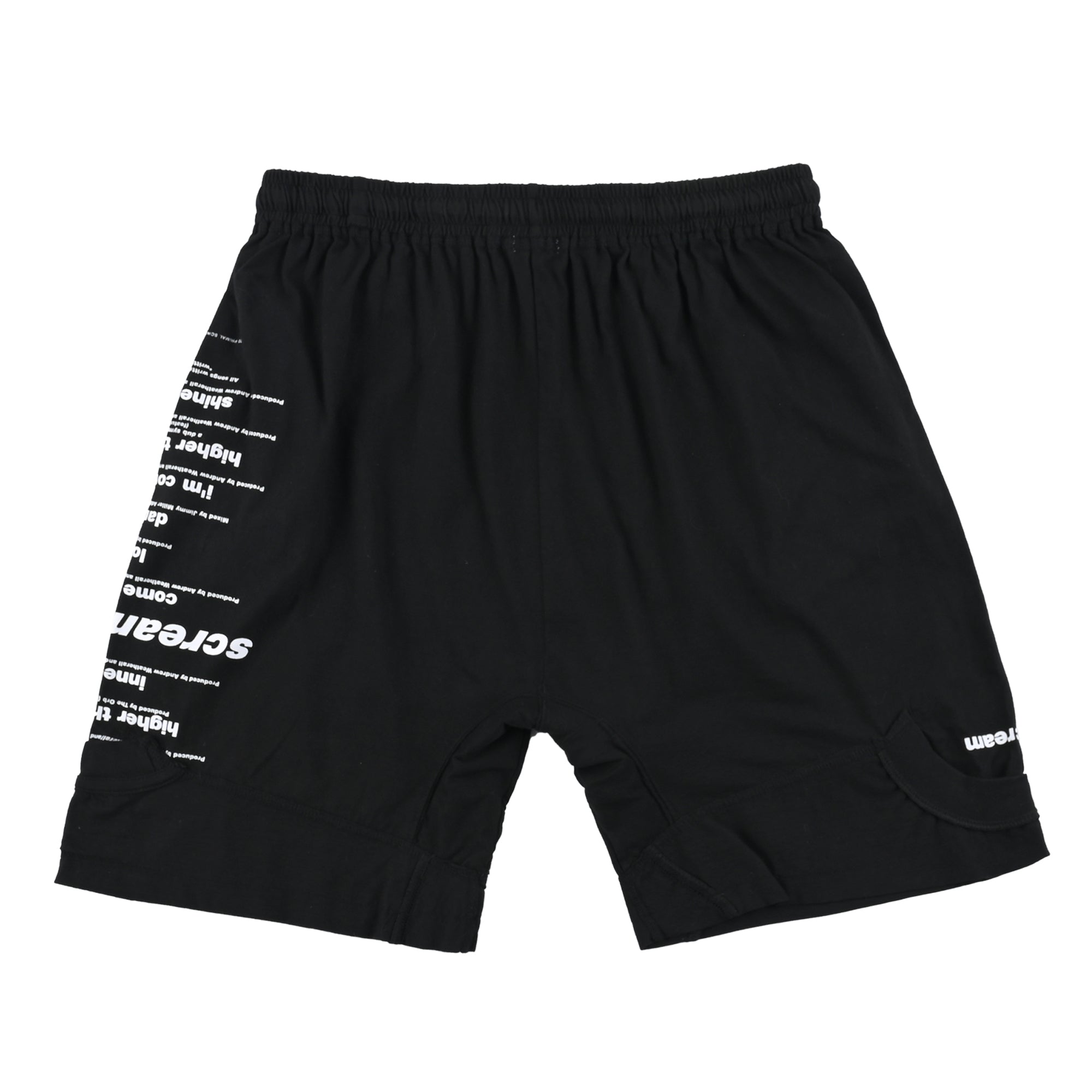 The Salvages x Old Park Reconstructed T-shirt Shorts in Black