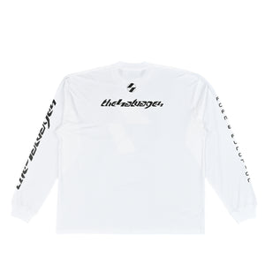 The Salvages x Number 3 Space Station LS OS T-Shirt in White