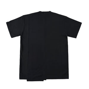 The Salvages AW22 Reconstructed Classic T-shirt in Black