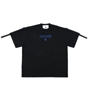 The Salvages AW22 Form & Function D-Ring OS T-Shirt in Black