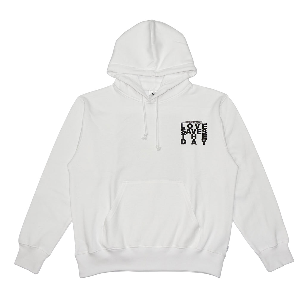 The Salvages AW22 Love Saves The Day Hoodie in White
