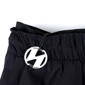 The Salvages SS22 Liberty Bondage 24HR Runner Pants in Black