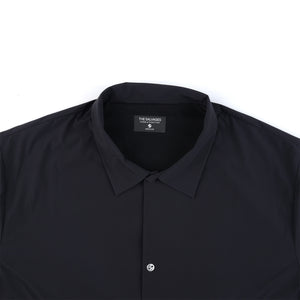 The Salvages SS22 Liberty Coach Overshirt in Black