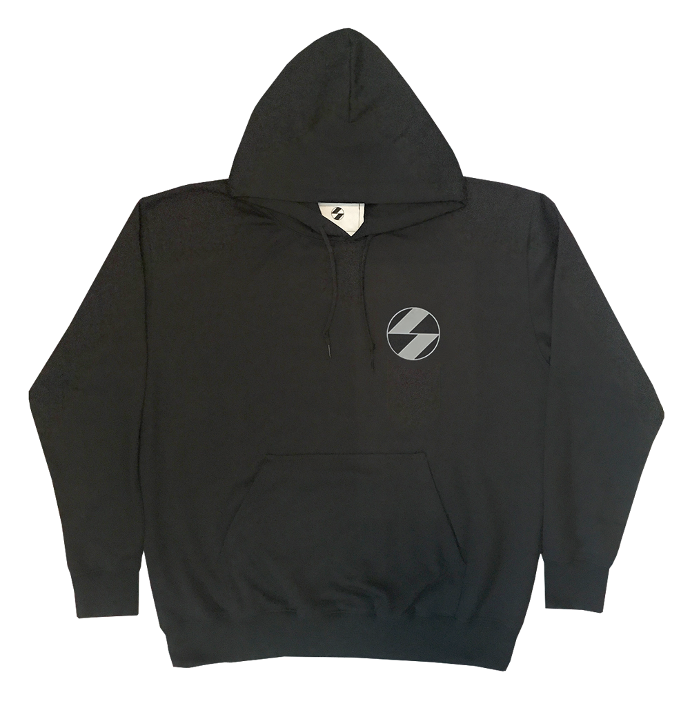 The Salvages Reflective Logo Black OS Hoodie