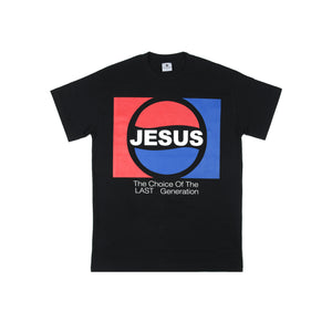 The Salvages x Douglas Hart JESUS T-Shirt in Black