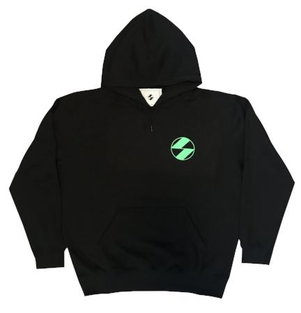 The Salvages Neon Green Logo Hoodie