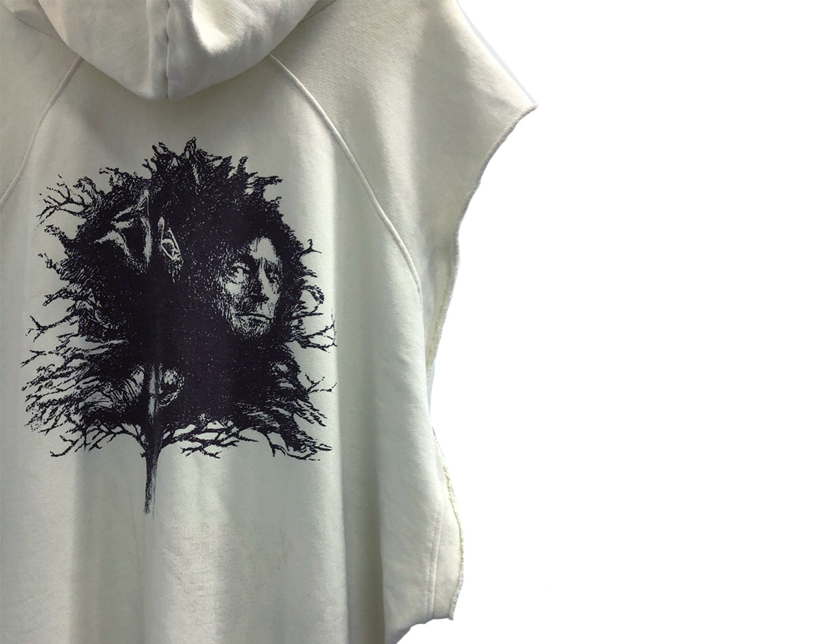 S/S04 "May The Circle Be Unbroken" Sleeveless Hoodie By Raf Simons