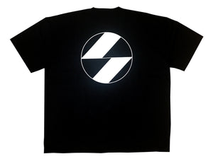 The Salvages Red Border Black OS T-shirt