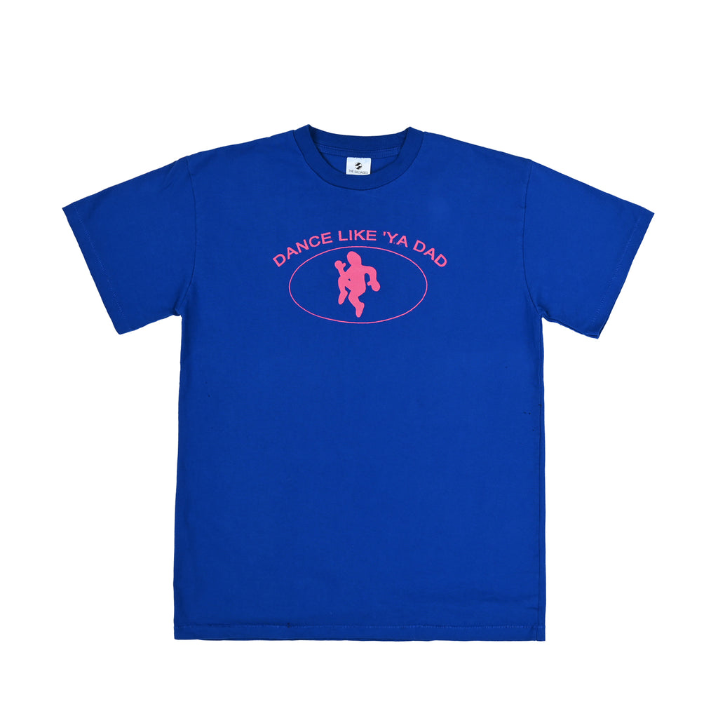 The Salvages 'Sublime' Dance Dad T-Shirt in Electric Blue