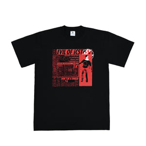 The Salvages 'Sublime' Disco Danger T-Shirt in Black