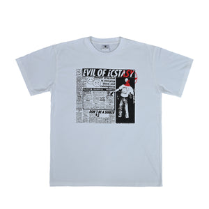 The Salvages 'Sublime' Disco Danger T-Shirt in White
