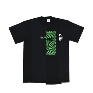 The Salvages 'Sublime' Reconstructed T-shirt in Black