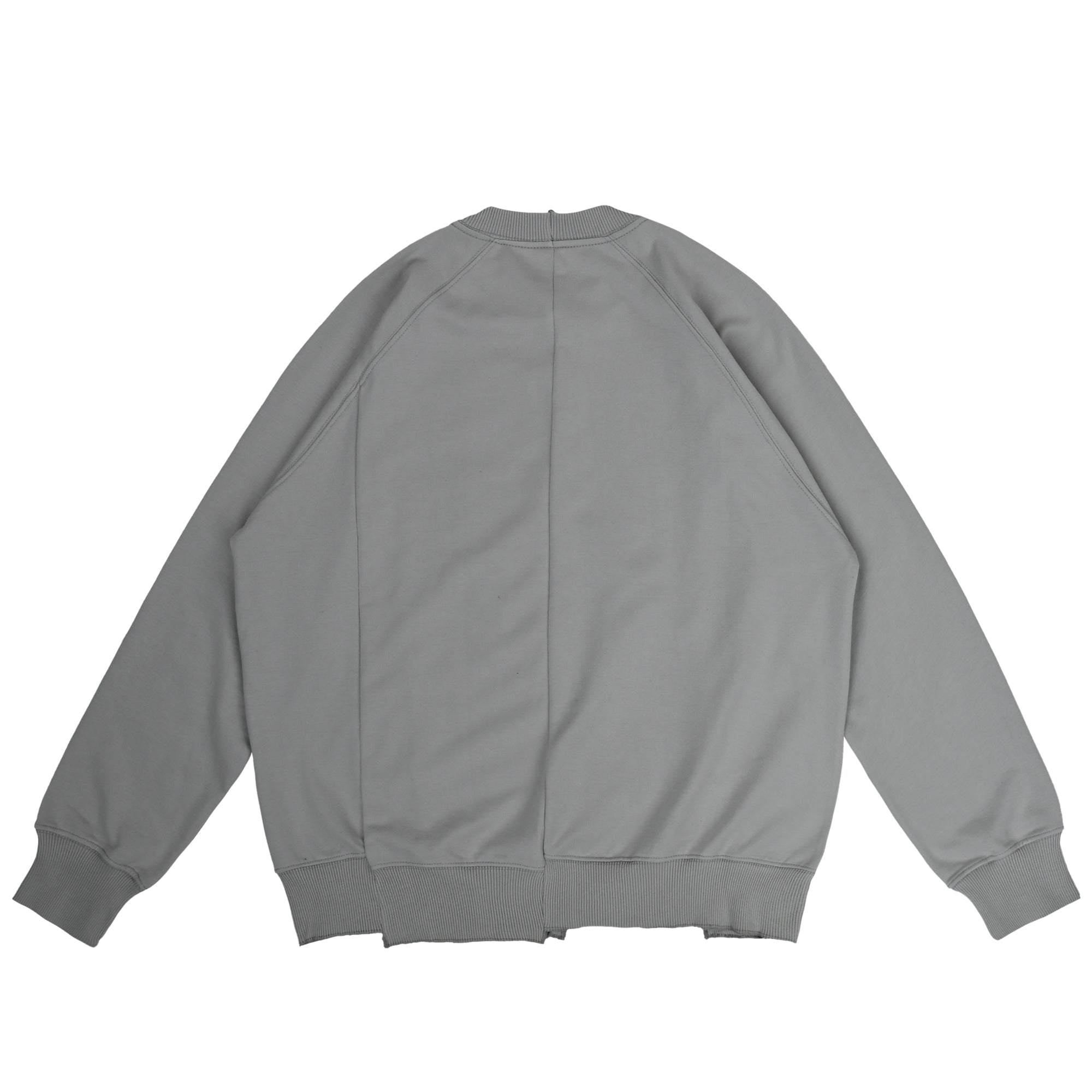 The Salvages 'Sublime' Reconstructed Raglan Sweatshirt in Grey
