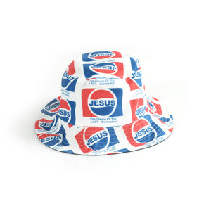 The Salvages JESUS 'Choice of The Last Generation' Reversible Bucket Hat