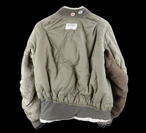 Fall 2004 "But Beautiful..." Asymmetrical MA-1 Jacket by Undercover