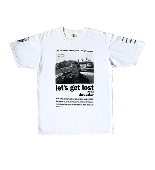 XXL】Let's get Lost × weber T shirt Bruce Weber 'Let's Get Lost