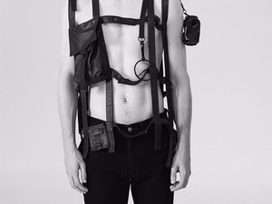S/S03 ‘Consumed’ Military Leather Harness by Raf Simons