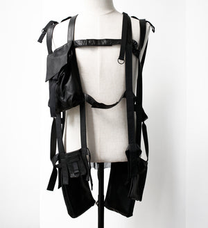 S/S03 ‘Consumed’ Military Leather Harness by Raf Simons