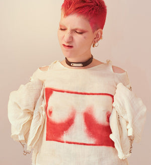 Original Seditionaries Tits Muslin Shirt by Vivienne Westwood
