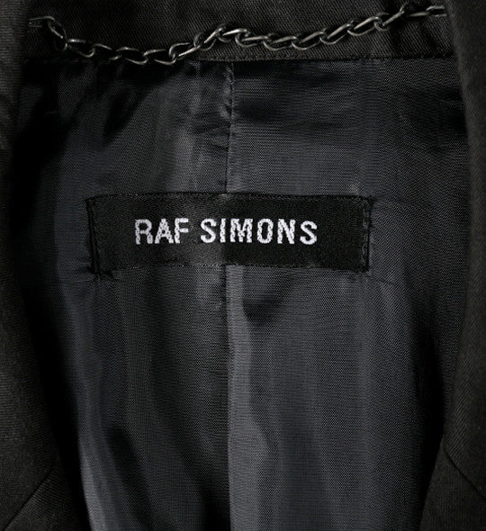 S/S99 "Kinetic Youth" Long Sleeveless Coat by Raf Simons