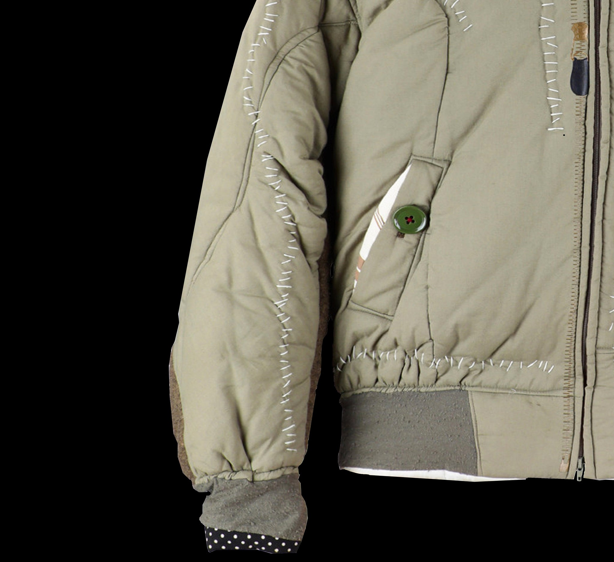 Fall 2004 "But Beautiful..." Asymmetrical MA-1 Jacket by Undercover