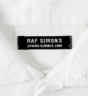 S/S00 Vintage "Summa Cum Laude" Oversized Bomber Shirt by Raf Simons